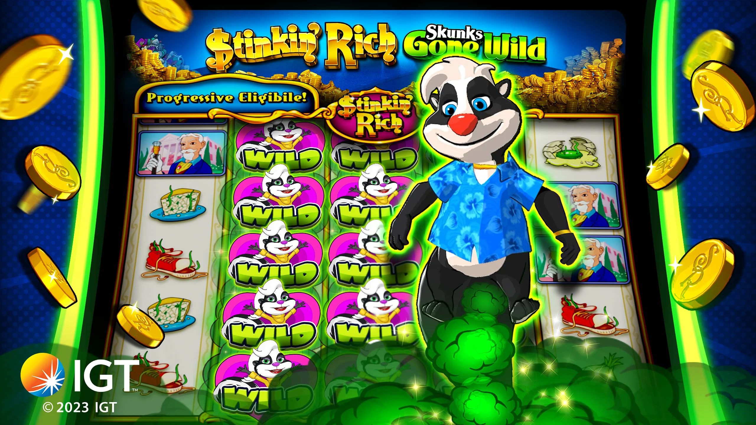 Colourful slot interface still 3